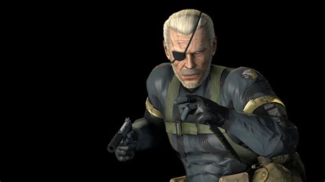 Ground zeroes Big Boss model with old snake's head : metalgearsolid