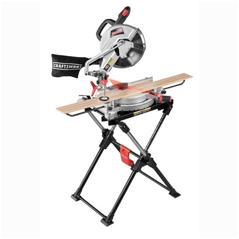 Craftsman 10-in. Compound Miter Saw and Universal Tool Stand - Tools - Bench & Stationary Power ...