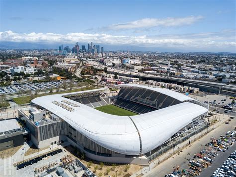 Banc of California Stadium Completed in Exposition Park | Stadium, Stadium architecture, Sports ...