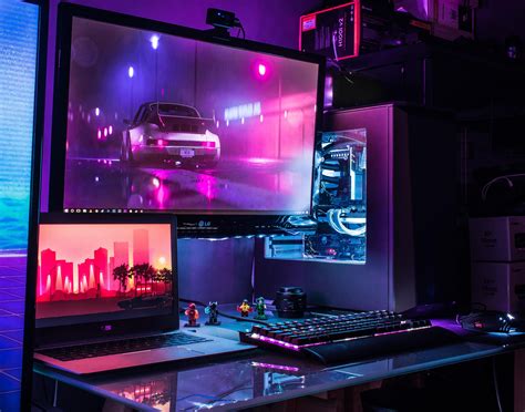 https://ift.tt/2KbPcv3 & Play - Finally got a photo I'm happy with of my setup Gaming Computer ...