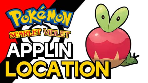 Pokemon Scarlet & Violet - Applin Location - YouTube