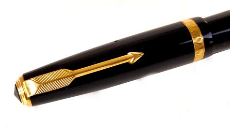 Buy Vintage parker duofold fountain pen with 14K sold gold M nib online