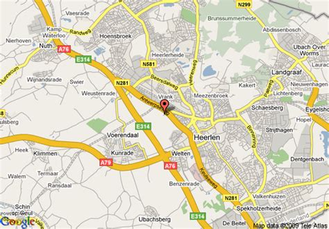 Heerlen Map - Netherlands