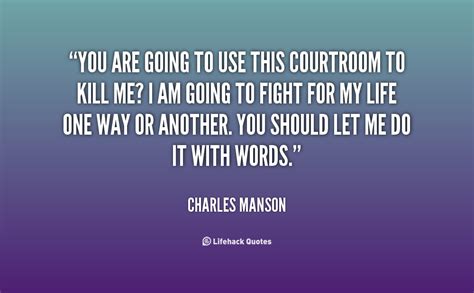 Charles Manson Quotes About Killing. QuotesGram