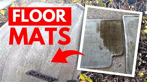 Most Effective Way To Clean Car Floor Mats - YouTube