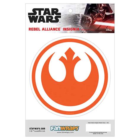 Rebel Alliance Insignia - Window Decal - FanWraps