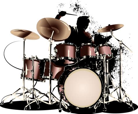 Drums Drummer Musical instrument - Vector Drums png download - 1814* ...