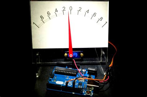 Servo Gauge Proto for Arduino from uCHobby on Tindie