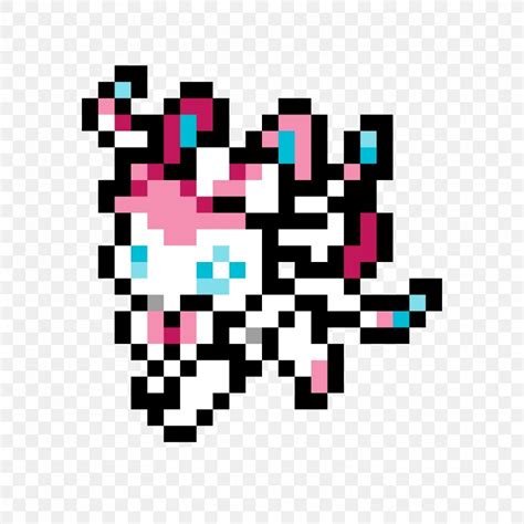 Sylveon Pixel Art Pokémon Eevee, PNG, 1184x1184px, 8bit Color, Sylveon, Art, Deviantart, Digital ...