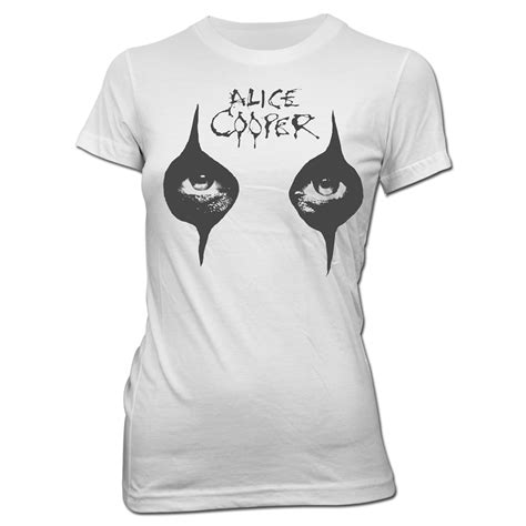 EYES & LOGO WOMENS TEE | Apparel | Alice Cooper Store | Eye logo ...