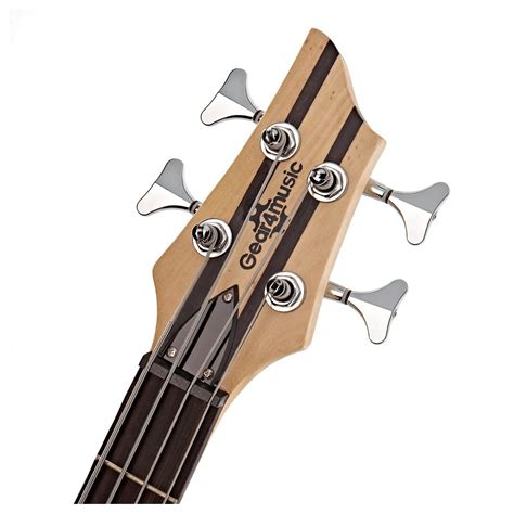 Chicago Neck Thru Bass Guitar, by Gear4music at Gear4music