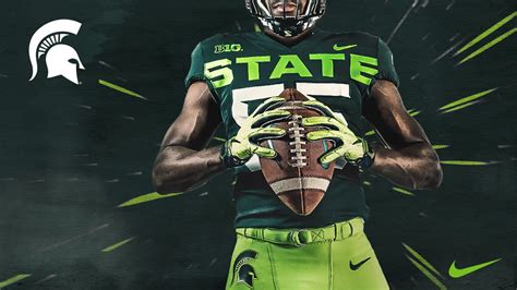 Michigan State's neon alternate uniforms revealed (photo) - Sports ...