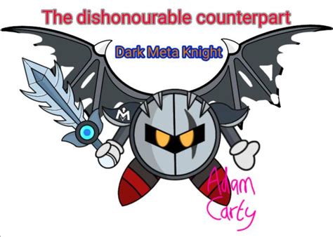 Dark Meta Knight (Kirby fanart) by AdamCty on DeviantArt