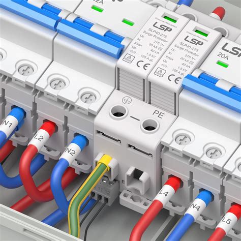 Surge Protective Device Installation and Wiring Diagram - LSP