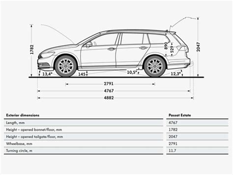 vw passat interior dimensions | Brokeasshome.com