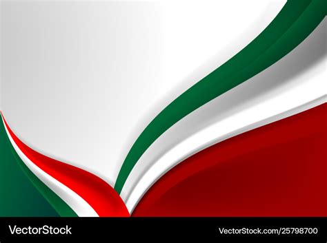 Mexico flag background Royalty Free Vector Image