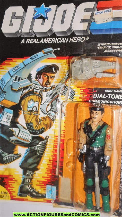 gi joe DIAL TONE 1986 v1 vintage complete hasbro gijoe moc – ActionFiguresandComics