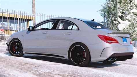 GTA 5 Mercedes-Benz CLA45 AMG Black [DTD edition] Mod - GTAinside.com