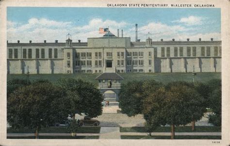 Oklahoma State Penitentiary McAlester, OK Postcard