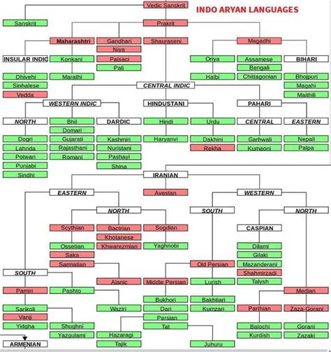 krishna1008: INDO ARYAN Languages of past 8000 years.