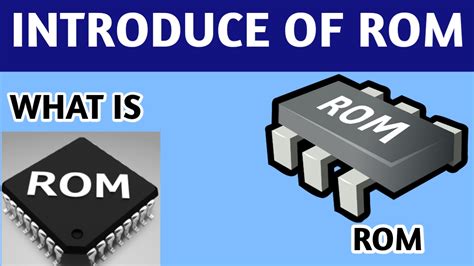 WHAT IS ROM? || HOW DOES ROM WORK? FULL PROCESS » Edu Tech Gyan