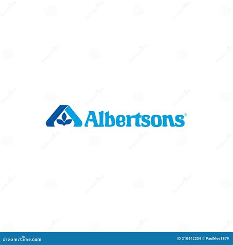 Albertsons Logo Editorial Illustrative on White Background Editorial Stock Image - Illustration ...