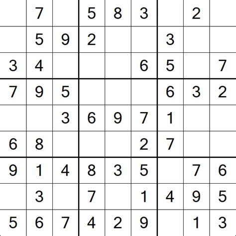 Sudoku - Easy - Sudoku-Puzzles.net