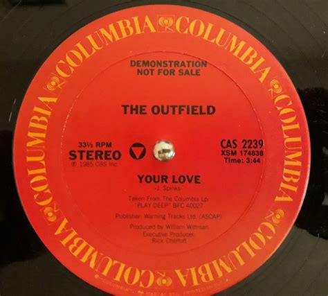 The Outfield - Your Love (1985, Vinyl) | Discogs