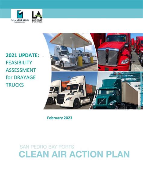 2021 Feasibility Assessment for Drayage Trucks - ACT News