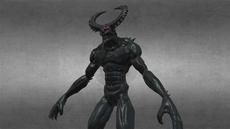 Black Demon - Download Free 3D model by simonemaccari [46e2b97] - Sketchfab