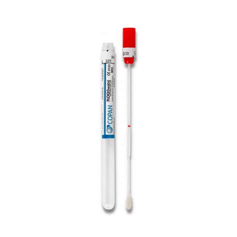 Regular Size Nylon® Flocked Swab with 80mm Breakpoint in Dry Tube, 552C