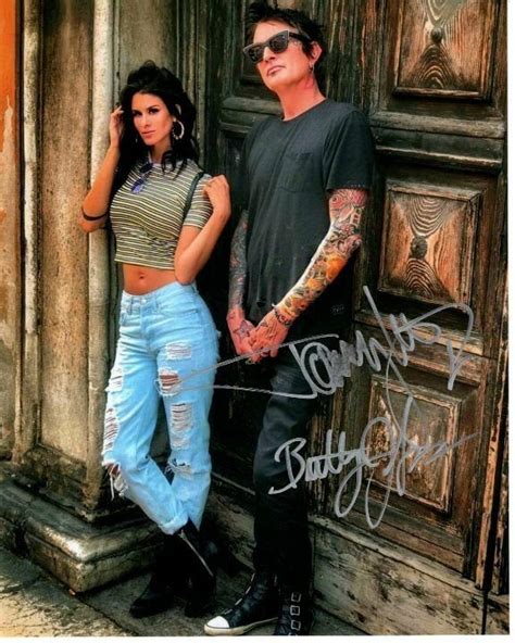 Tommy Lee and Brittany Furlan Signed Autographed 8x10 Photo Motley Crue ...