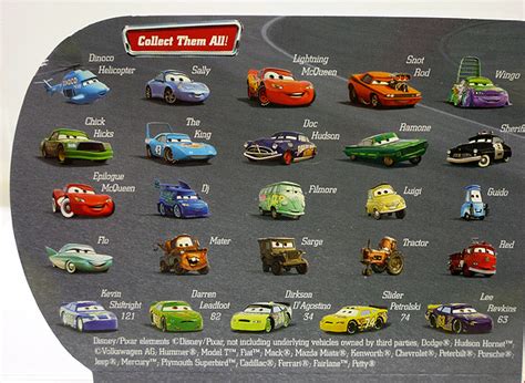 Mattel Disney Pixar Diecast CARS: Mattel 1:55 CARS and Disney 1:43 CARS ...