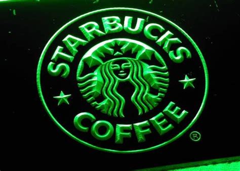 NEW Starbucks Coffee Neon Sign Display Signs Green 167 | #44232358