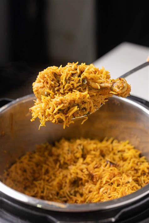 Instant Pot Chicken Biryani - My Food Story