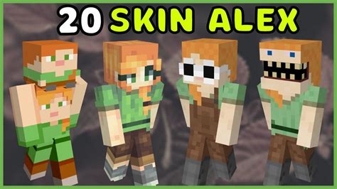 SKIN ALEX MINECRAFT - ALEX MINECRAFT SKINS - YouTube