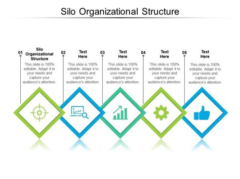 Silo Organizational Structure Ppt Powerpoint Presentation Infographic Template Smartart Cpb ...