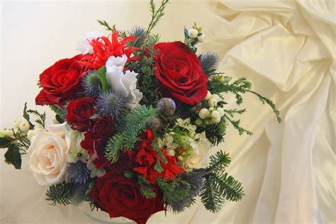 The Flower Magician: Christmas Wedding Bouquet