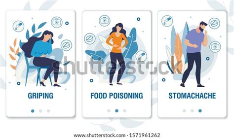 Cartoon People Characters Weakness Symptoms Suffering Stock Vector (Royalty Free) 1571961262 ...