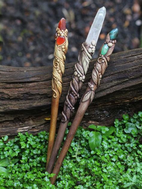 Hand crafted Harry Potter wand by Feythcrafts on Etsy | Wands, Amethyst wand, Crystal dragon