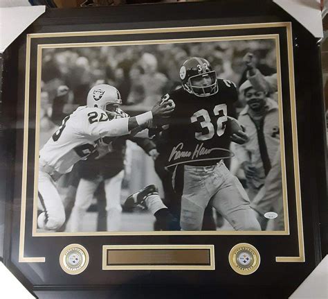 Franco Harris Autograph Signed 16×20 Photo Framed JSA - Autographed NFL Photos at Amazon's ...