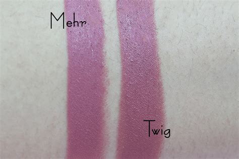 MAC Mehr vs Twig | Comparison + Swatches | Caked To The Nines