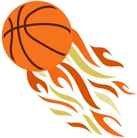 Basketball on fire 1188657 PNG