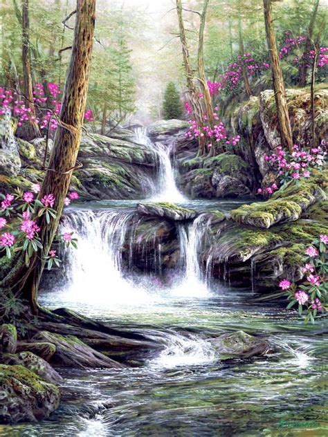 575 best Thomas Kinkade Art images on Pinterest | Kinkade paintings, Painting art and Acrylic ...