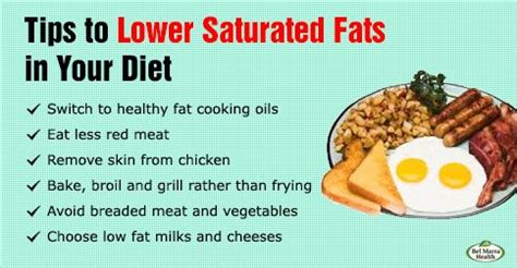 Foods With Low Saturated Fat - Tiara Transformation Review