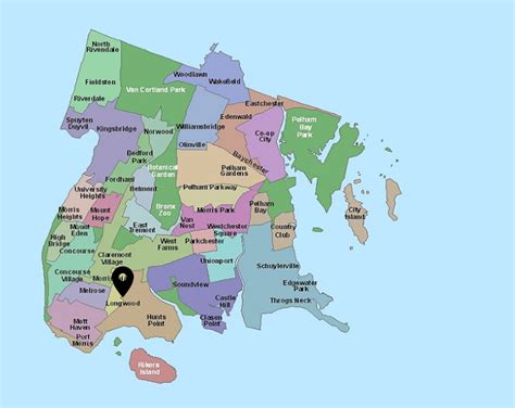 South Bronx Map