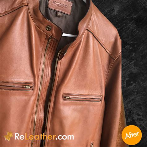 Leather Restoration Dyeing Jackets and Coats - Restore and Dye your Jacket!