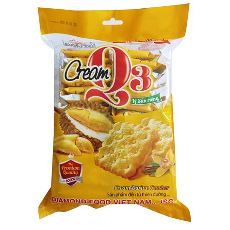 Bánh Kẹp Kem Sầu Riêng 250g - Diamond Food