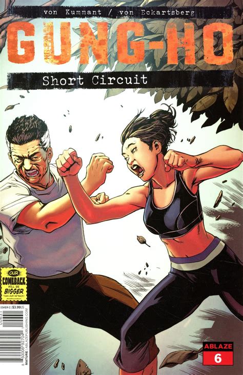 Gung-Ho #6 Cover C Variant Steven Cummings Cover