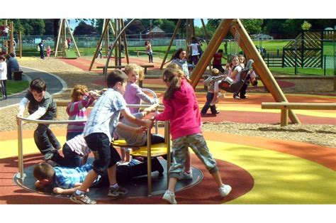 Special Needs Inclusive Wheelchair Merry Go Round Commercial Playground